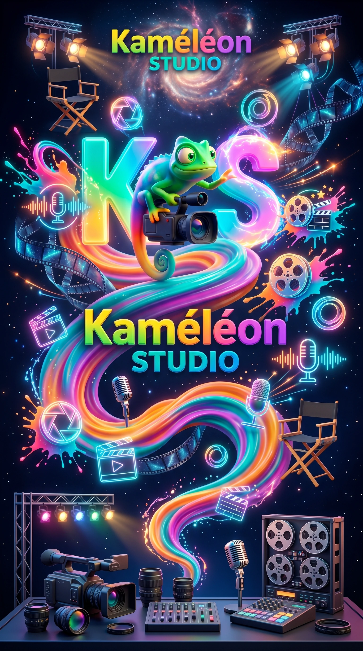 Kaméléon Studio — Studio de production créative par IA
