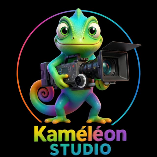 Kame, mascotte Kaméléon Studio